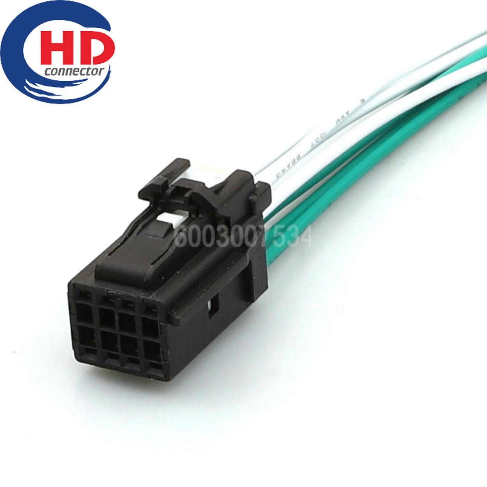 8 Pin Connector Waterproof 1.2mm Female Connector Motorcycle Electrical Harnesses Wiring Harness