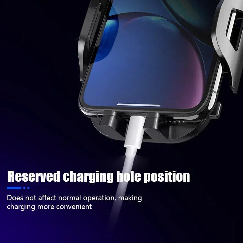 For iPhone 15 14 13, Gravity Suction Cup Dashboard Car Phone Holder, Car Mobile Support Smartphone Mount amagi