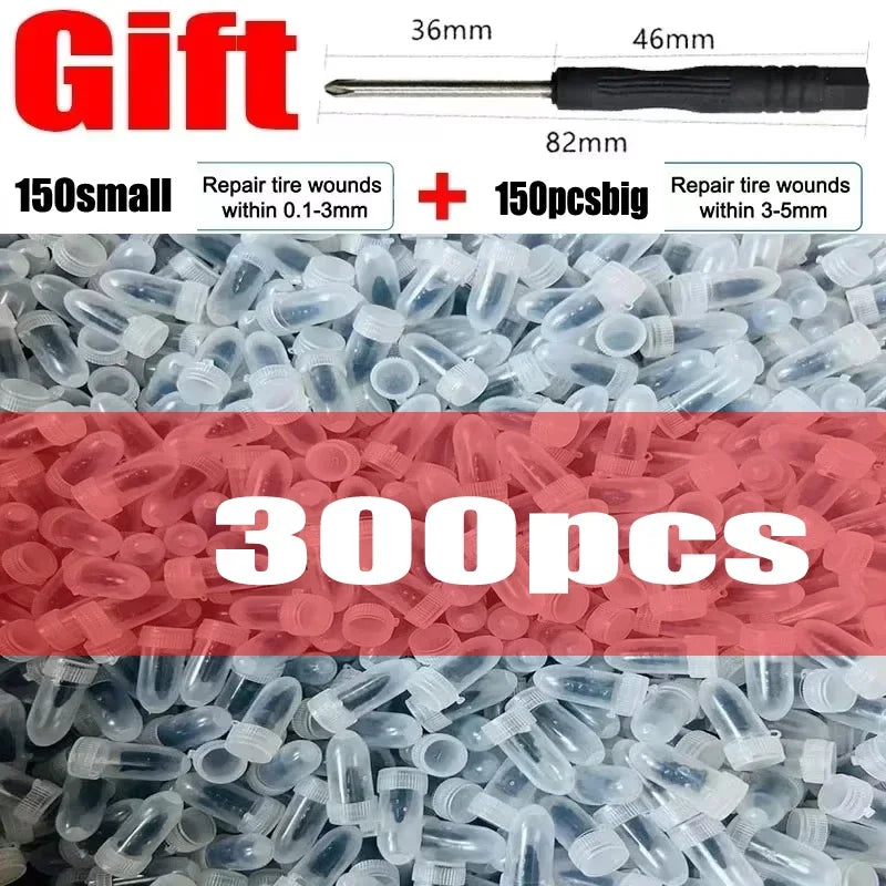 Vacuum Tyre Repair Nails for Car Trucks Motorcycle Scooter Bike Tire Puncture Repair Tubeless Auto Tires Repair Tools Amagi