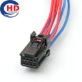 8 Pin Connector Unsealed 0.7mm Series Female Connector Cable Plug Motorcycle Electrical Harnesses Wiring Harness 1379659-1
