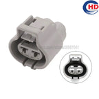 2pin auto waterproof   electric   plastic  wire   harness   connector 176146-6 176143-6