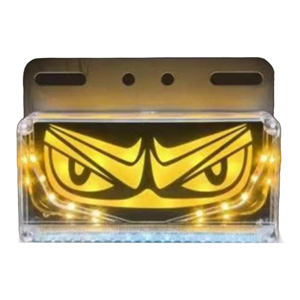 1PC Bright Side Marker Lights Truck Light Driving Safety 24V LED Truck Light Devil's Eye Tail Light Turn Signal Clearance Lamp