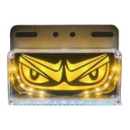 1PC Bright Side Marker Lights Truck Light Driving Safety 24V LED Truck Light Devil's Eye Tail Light Turn Signal Clearance Lamp