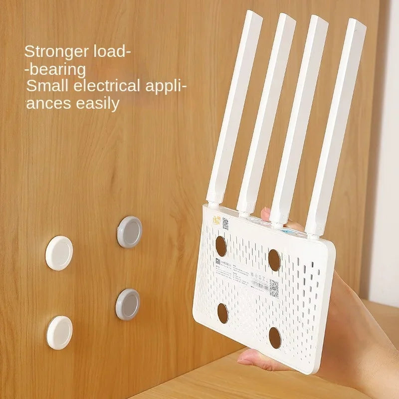 Magnet Remote Control Holder Magnetic Hooks Wall Mount Strong Invisible Holder Keys Fridge Sticker Storage Hooks Home Organizer