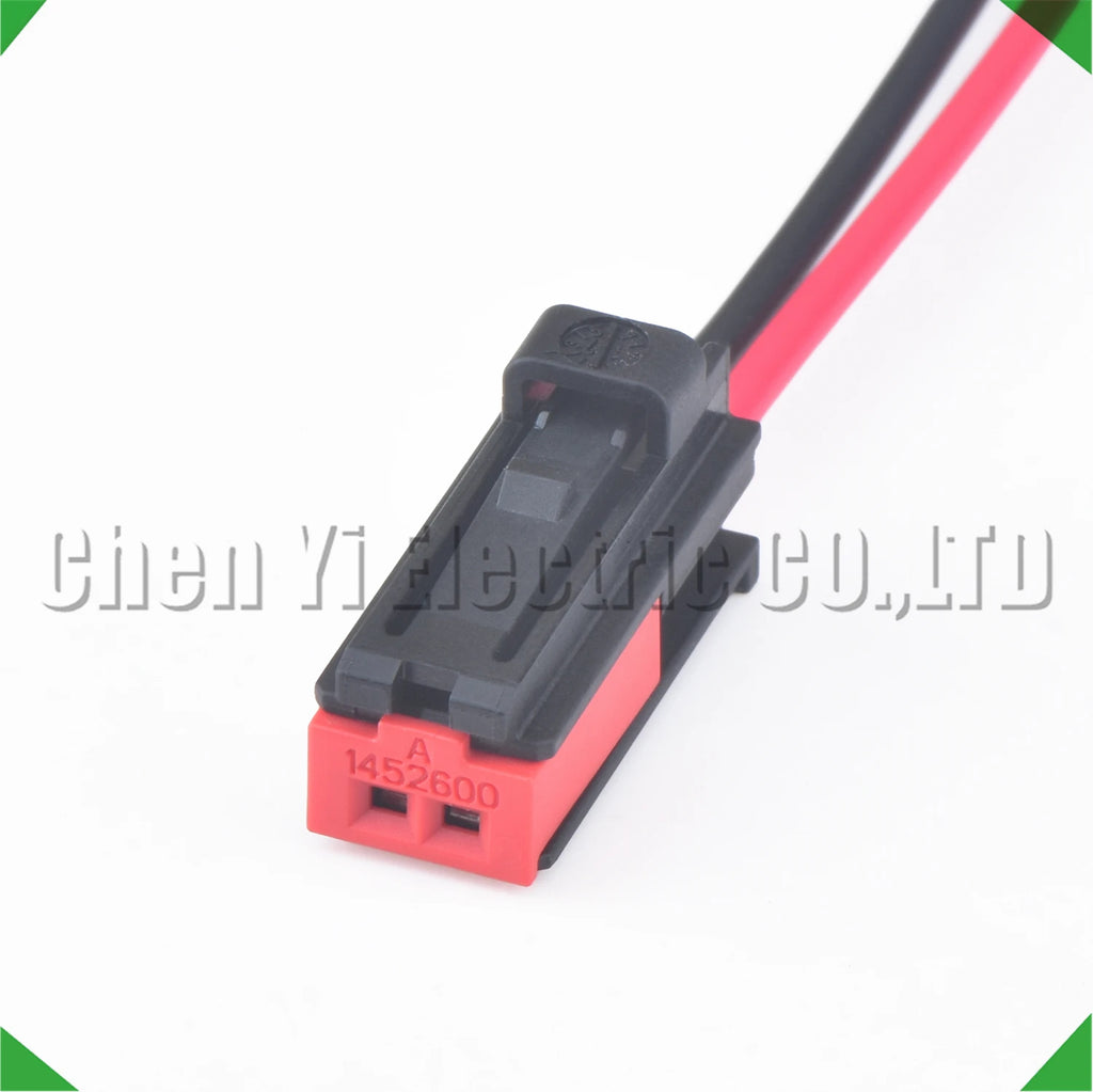 2-Pin Wire Harness Automobile Connector spring heating visor harness 1452599-1 Ford