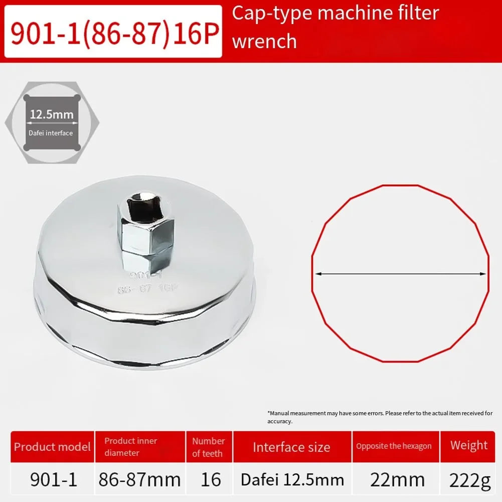 1 Pc Wrench Auto  Tool End Cap Oil Filter Wrench Cap Auto  Hand Tools Remover Tool  Replacement Car Accessories