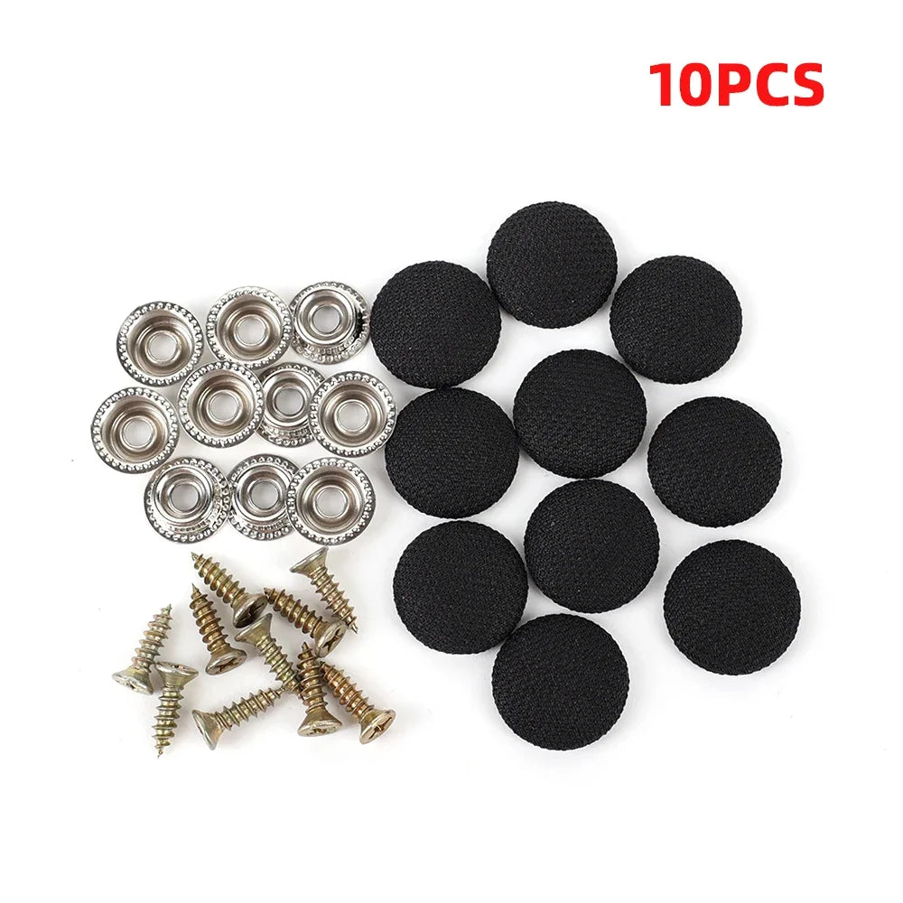 Car Ceiling Buckles Fixing Clips Auto Car Interior Roof Fixing Buckles Screw Headliner Fabric Rivets Retainer Buckle Fastener