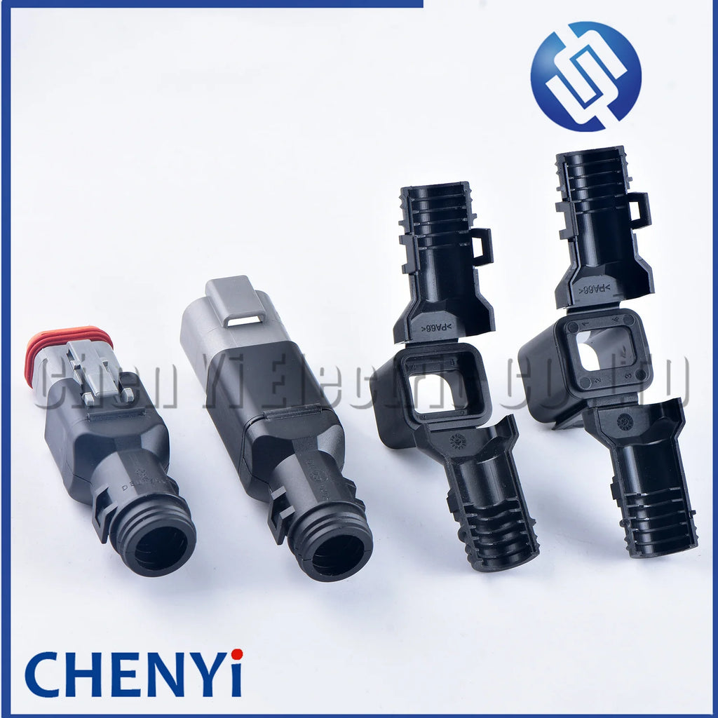 For Duetsch DT06-4S DT04-4P connector plug tail clip automotive wire harness bellows fixed buckle 1011-235-0405 1011-237-0405