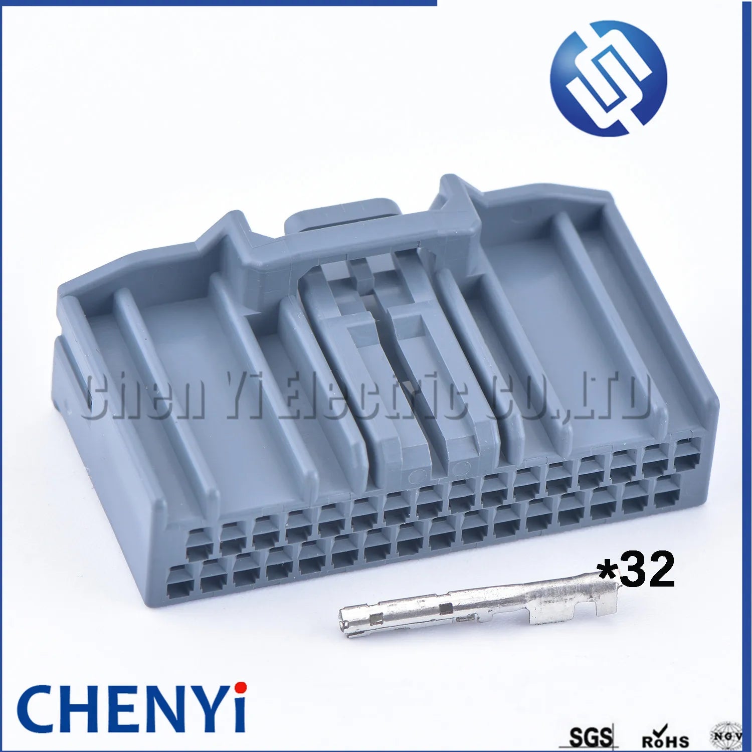 1set 32 Pin Automotive Navigation Central Control Instrument Socket Electrical Wire Connector MX34032SF1 For Honda with Pins