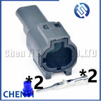 2 pin Car wiper connector Front turn signal plug 7123-8520-40 7222-8520-40 PB015-02850 7222-8521-80 7123-8521-80 For Nissan