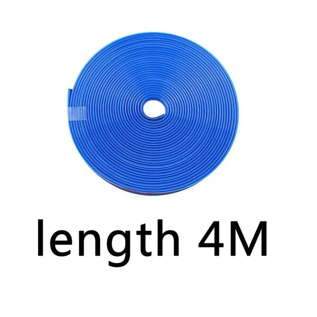 4M / 8M Car Grilles Decoration Strips Auto Wheel Protector Car-styling Accessories Wheel Sticker Tire Rim Strip Chrome Tape Good