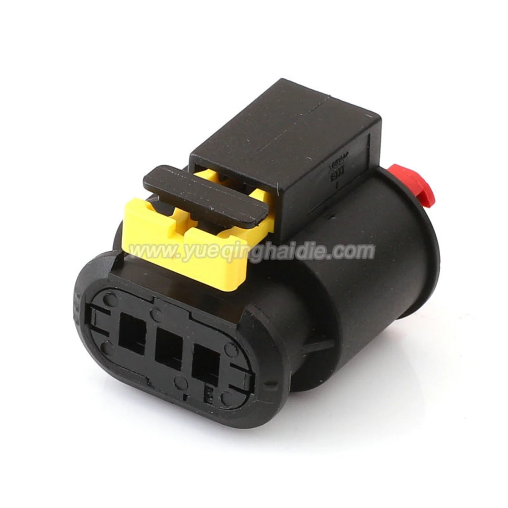 AMP 3Pin Connectors Waterproof 1.5mm Male Female Connectors Automotive Wiring Harness Cable Socket For isuzu 284426-1/284425-1