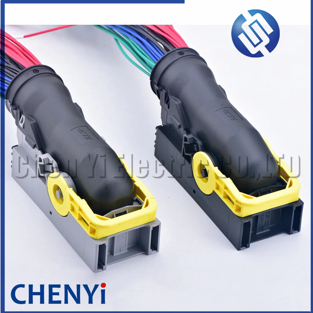 Engine ECU DCU Computer Board Wiring Plug Socket 1-1418883-1 2-1718324-1 2-1418883-1 1-1394453-1 1-1718324-1 For Volvo DH4 D13C