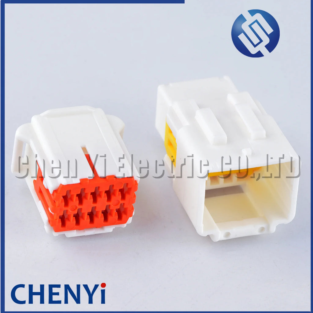 1 Set white 10 Pin/Way male female Automobile connector Auto Electrical Wire Plug 98823-1010 98816-1010 for Peugeot Citroen