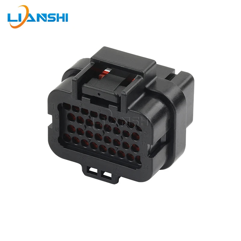 34-hole 3-slot waterproof plug 4-1437290-0 Automotive ECU modified harness connector AMP female end connector