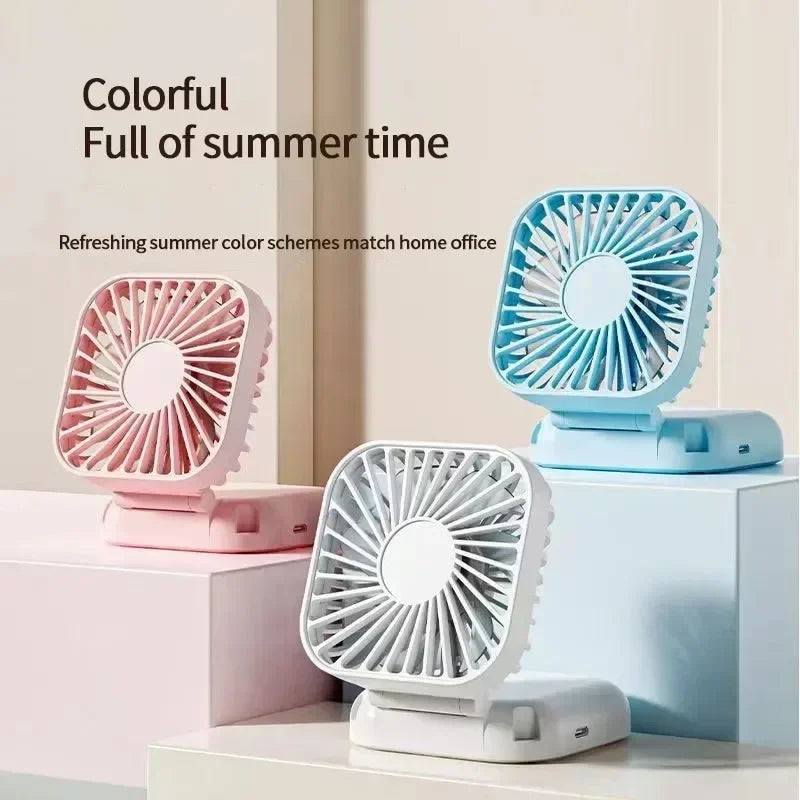 Foldable Neck Hanging Fan Adjustable Refrigeration Handheld USB Rechargeable Multifunctional Air Cooler For Outdoor Sports Amagi