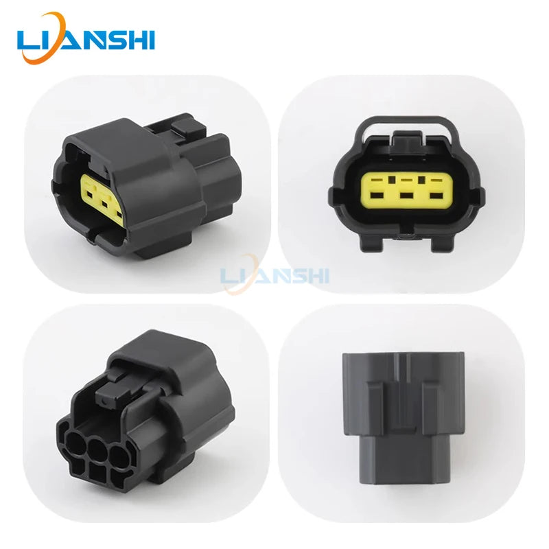 174357-2/174359-2 High quality air inlet pressure sensor waterproof plug 3-hole connector sheath terminal DJ70316Y-1.8-11/21