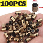 Universal Motorcycle Throttle Cable Solderless Nipple Bolt Screw Clamp for 50cc 125cc 250cc CRF KLX Pit Dirt Bike ATV Scooter