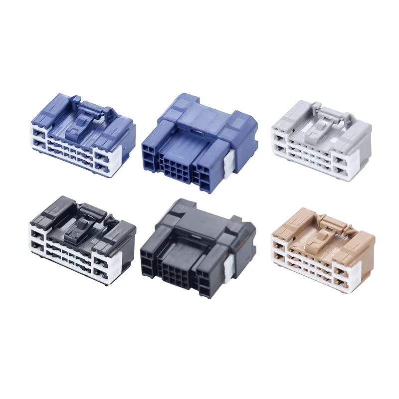 Suitable for Kia, Hyundai and BYD car door A-pillar and B-pillar wiring harness connector plugs 6098-7907/3098-7912