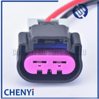 2 Pin 6.3mm Automotive Waterproof Connector Sensor Plug Electrical Auto Fan Cable Wire Socket 15454358 With wire or with Pin