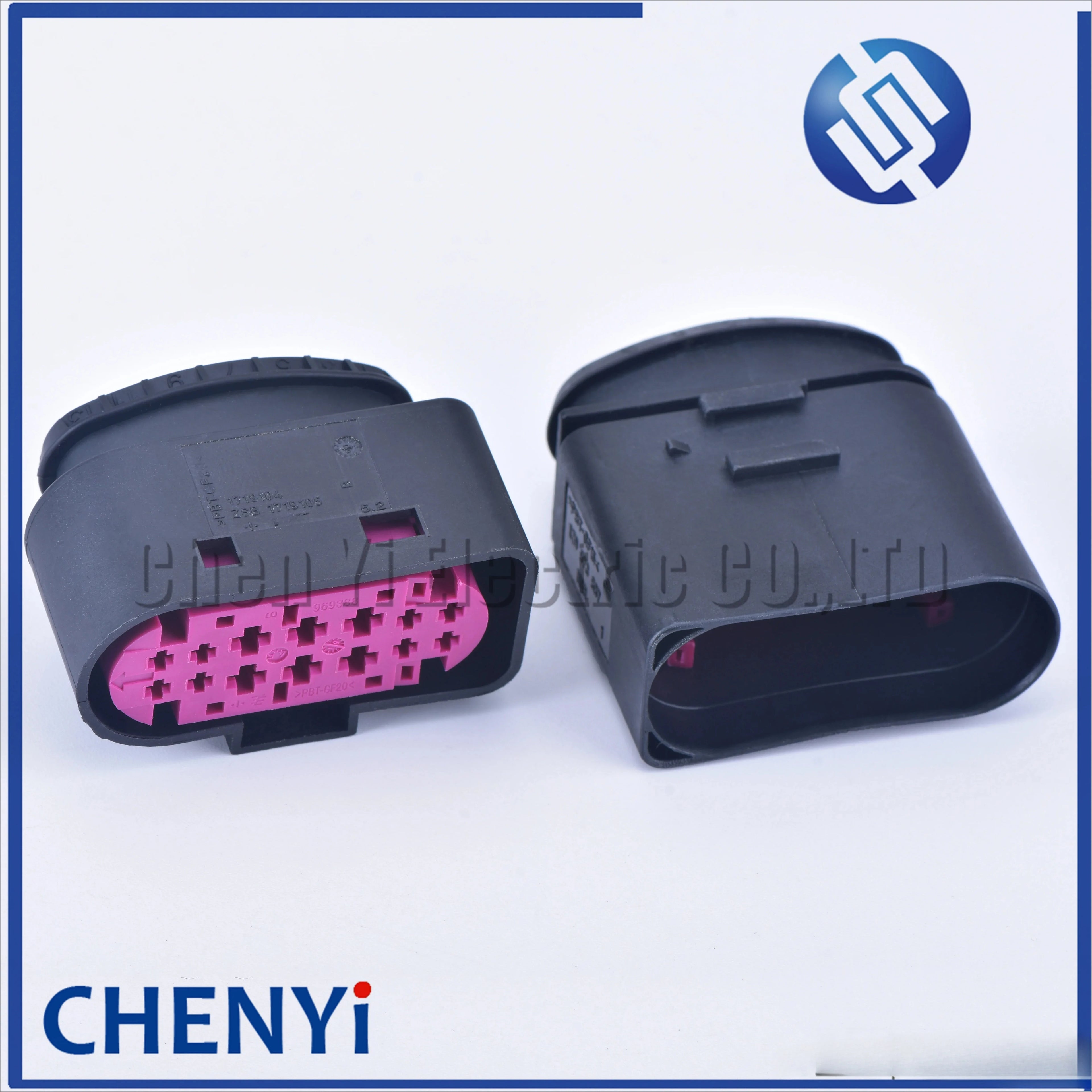 14 Pin Car Xenon Headlight Lamp Plug Connector Socket Housing Automotive waterproof connector 1J0973737 1J0973837 1J0 973 737