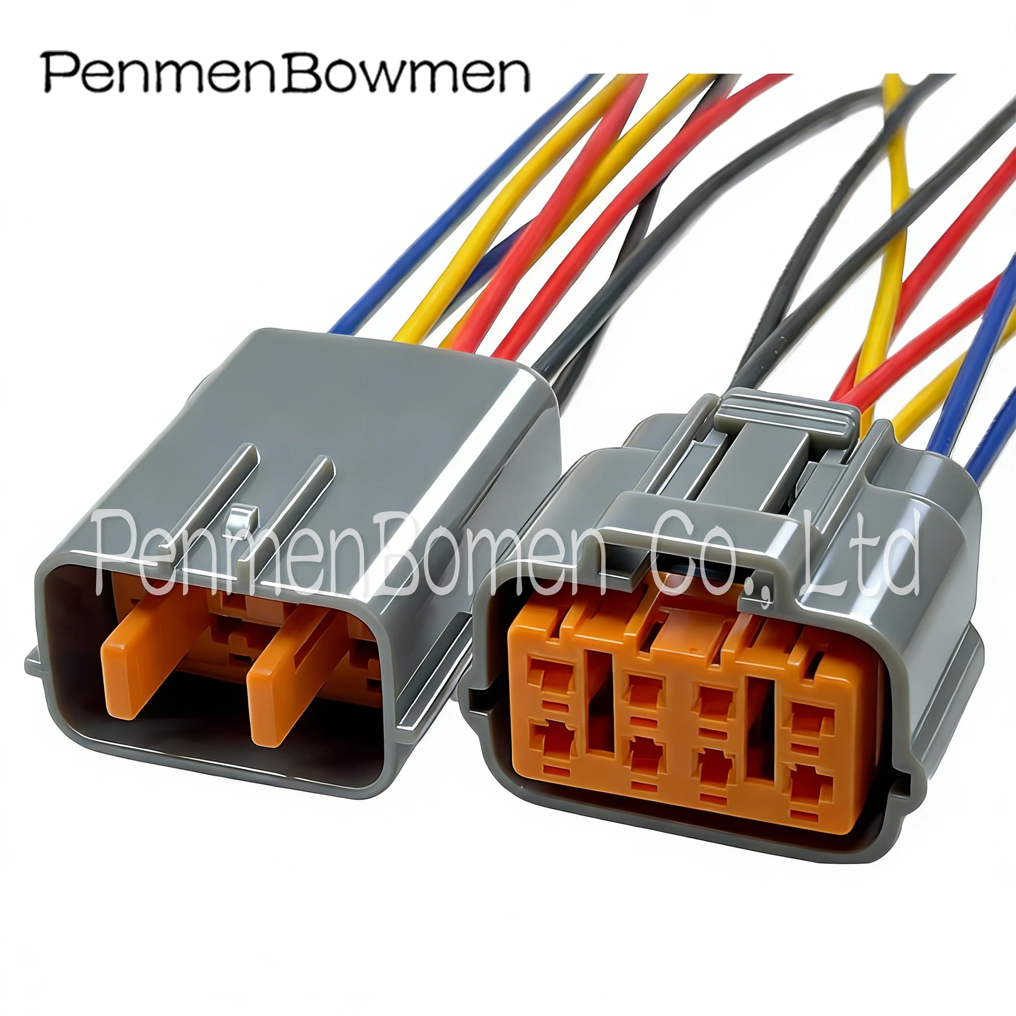 1 Set 8 Pin Auto Electrical Cable Connector Waterproof Female Male Wire Harness Plug 6195-0054 6195-0051 For Mazda Nissan Toyota