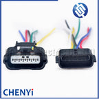 6 Pin Auto throttle valve connector Air Flow Meter Sensor harness plug 7283-8850-30 7282-8850-30 For Nissan 350Z R35 GT-R V35