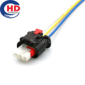 3 Pin 1488991-6 Female Automotive Crankshaft Position Sensor Plug Waterproof Wire Harness Connector