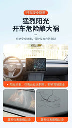 Model3 Highland 2024 Suede interior Accessories For Tesla Model 3 Y 2022 Dashboard Panel Pad Dash Board Sunshade Protector Cover