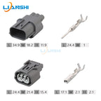 6189-0968 Grey lower slot is suitable for Honda daytime running light headlight width indicator light 3P wiring harness plug