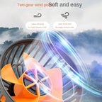 Car Fan 360° Adjustable 3 Head Air Fan Automotive Electric Fan USB/12V/24V Fan 2 Speeds Silent Fan For Home Desk Office Amagi