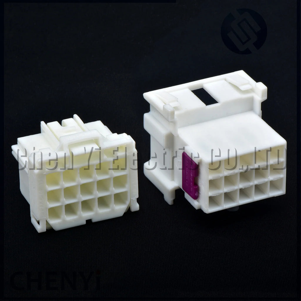 15 Pin male or female Automobile power amplifier Connector Automotive Audio Amplifier Plug Socket 7-968973-1 2-967628-1