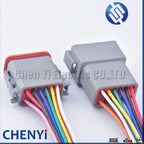 12 Pin auto Waterproof Connector Plug DT06-12SA DT04-12PA DT06-12SB DT04-12PB DT06-12SC DT04-12PC DT06-12SD DT04-12PD with wires