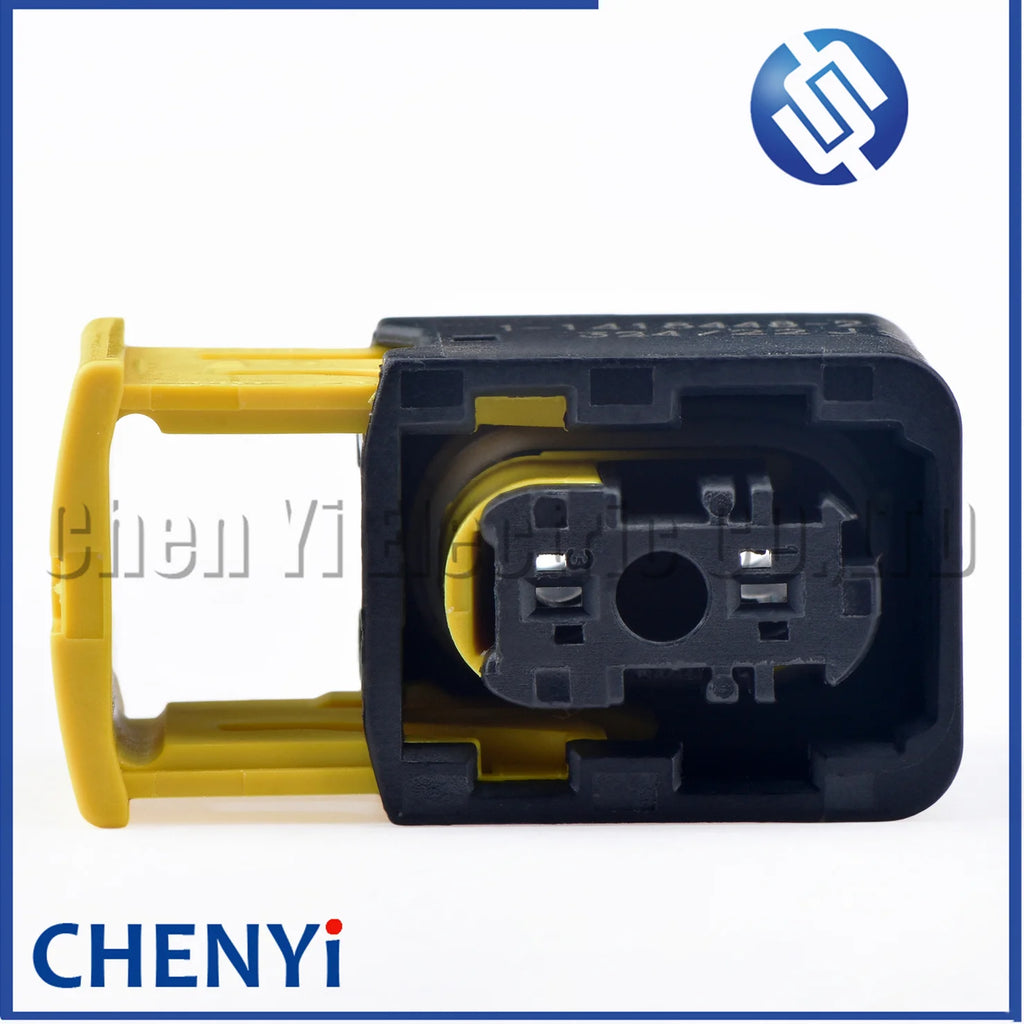 2 Pin female electric car housing wiring harness plug cable connector waterproof 1-1418448-2 With pins