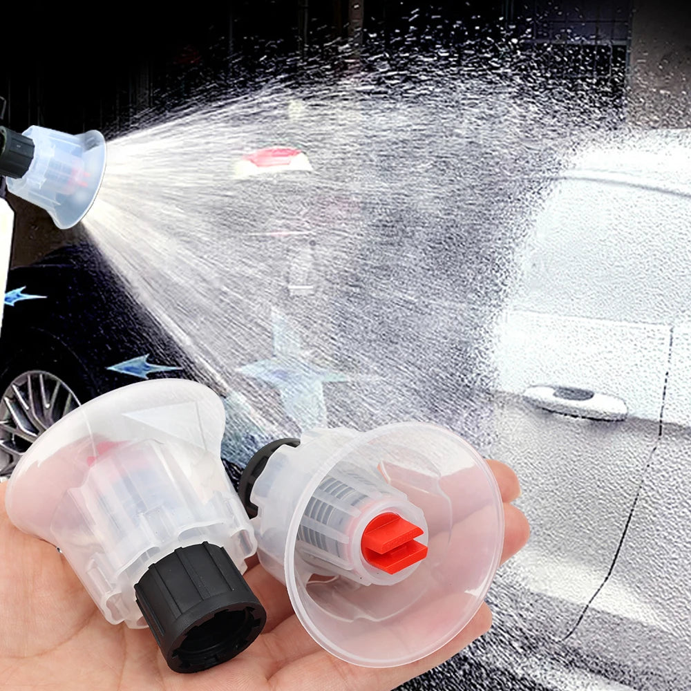 16mm Foam Nozzle Car Wash Foam Spray Nozzle Windscreen Fan Foam Nozzle Internal Thread Car Wash Water Gun Nozzles