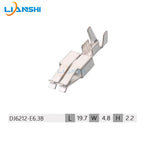100pcs 925612-1 6.3 Automotive Connector terminal copper tinned DJ6212-E6.3B