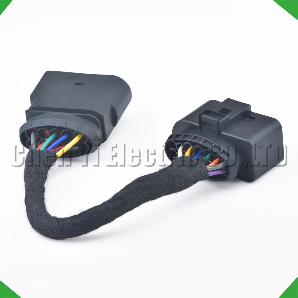 Auto Connector Connectors Conversion harness 1J0973737 1J0973835 Halogen Headlamps Vw
