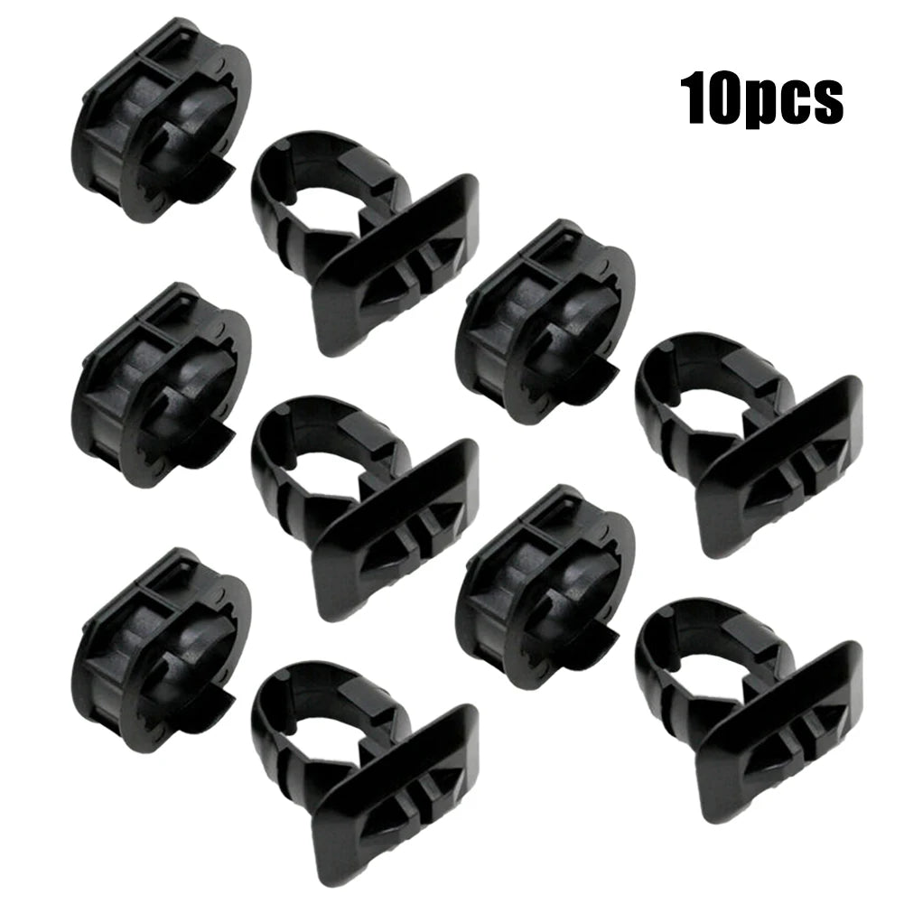 10Pcs Side Skirt Bracket Clips With Grommet For Mercedes R170 W202 W203 W204 W208 W210 Side Skirt Bracket Clamp And Washer