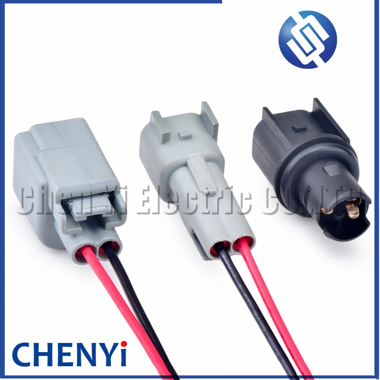 2 Pin Car Connector License plate lamp Fog Lights Bulb Holder Socket plug 6R3Z-13411-BA For Ford Focus Mustang Mondeo Carnival