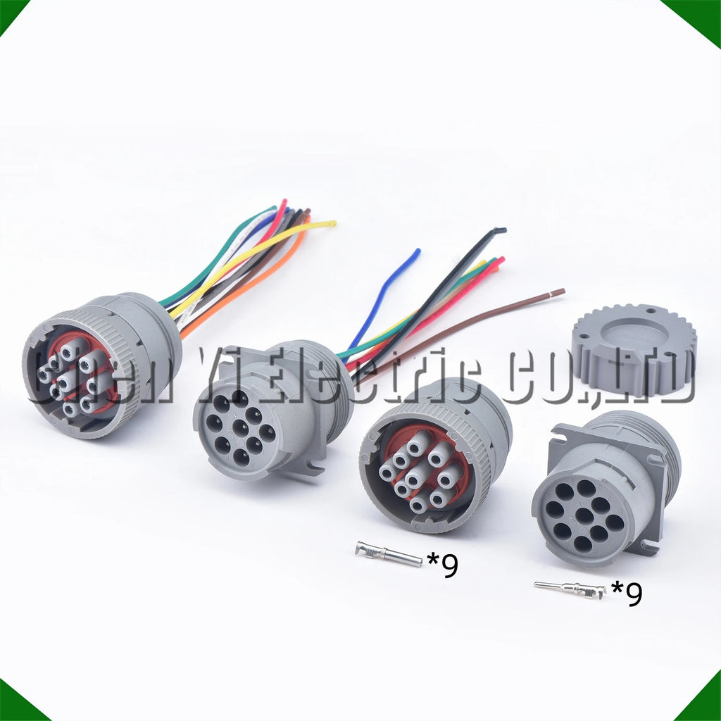 9-Pin Connector Connector Series waterproof connector Diagnosctic circular Deutsch Harness