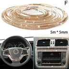 Car Decorative Stickers Auto Crystal Artificial Diamond Girls Car Decoration Accessories Auto Interior Cover  Waterproof amagi