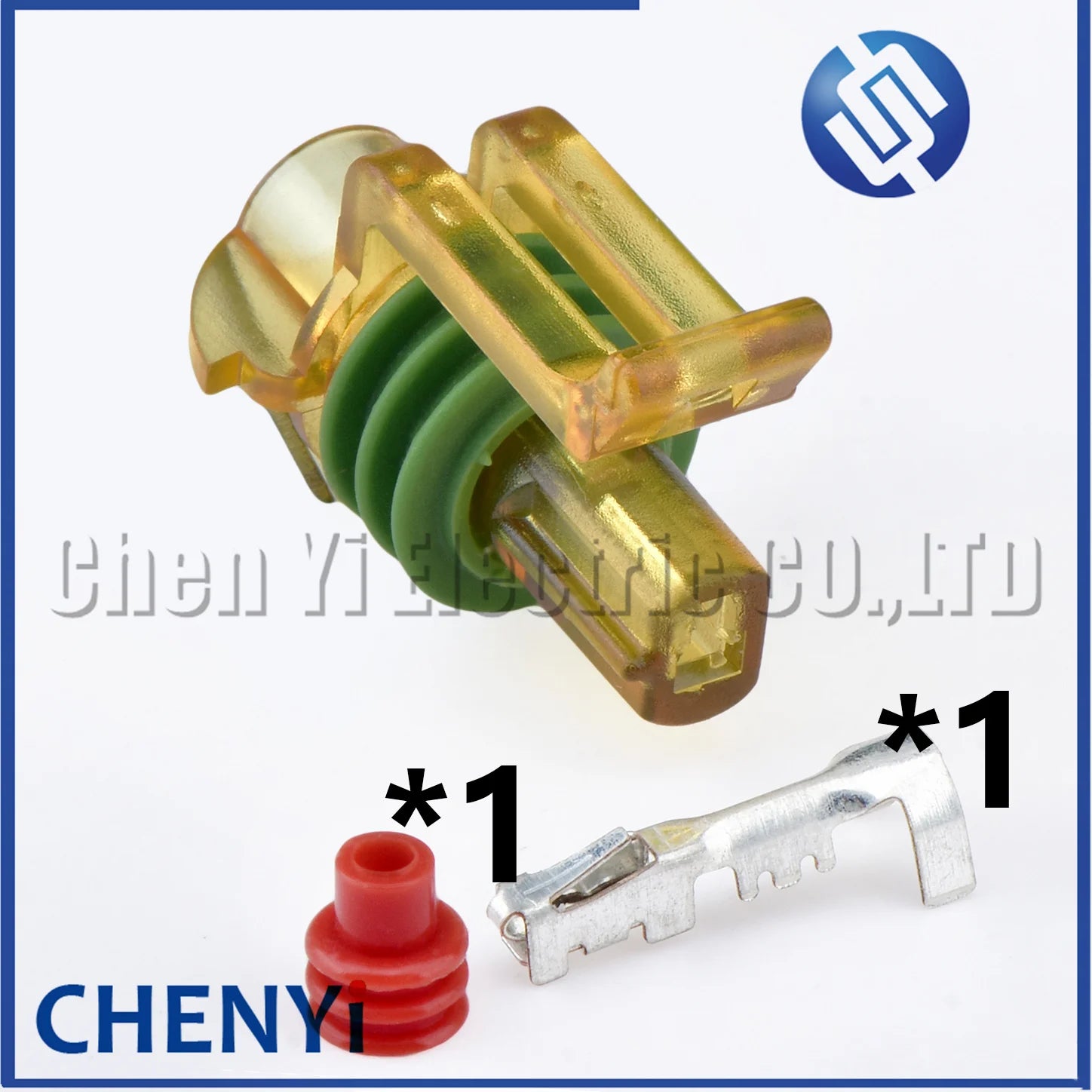 1 Pin female Automotive waterproof connector Oil pressure switch Wire harness Plug 15345499 12176800