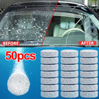 Car Windscreen Effervescent Tablets Solid Cleaner Wiper Cleaning Tools Auto Home Window Glass Dust Washing Car Accessories