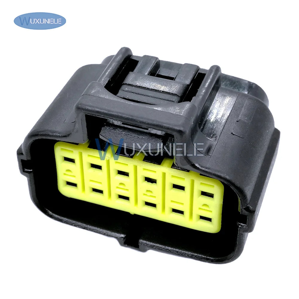 12 Pin 368536-1  Sealed Female Wire Connector for Automotive Headlight Wiring Plug