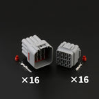6181-6457/6188-0353 is suitable for waterproof 16-wire pair female automotive waterproof connectors