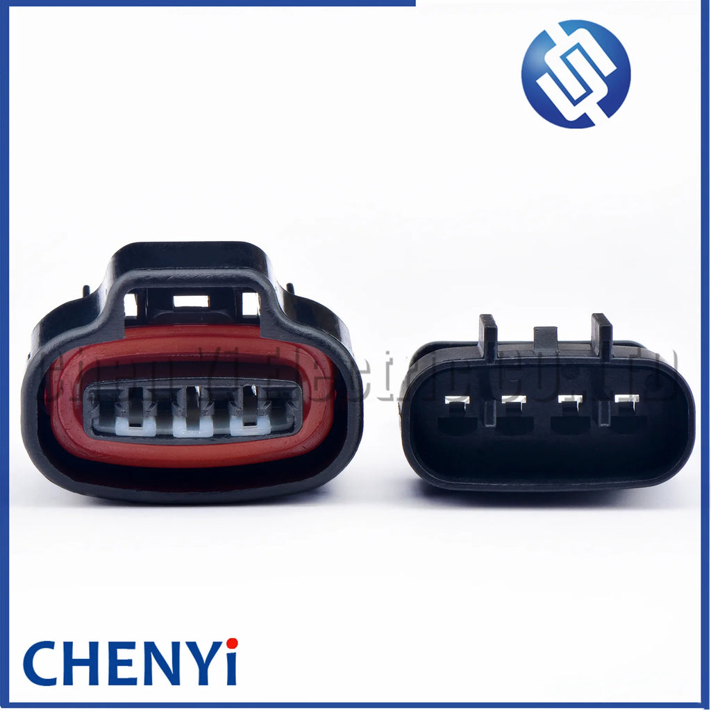 4 Pin 2JZ-GE Distributor Crank Waterproof Connector TPS Boost Sensor Oval Ignition Coil Plug For Toyota 90980-11150 6189-0565