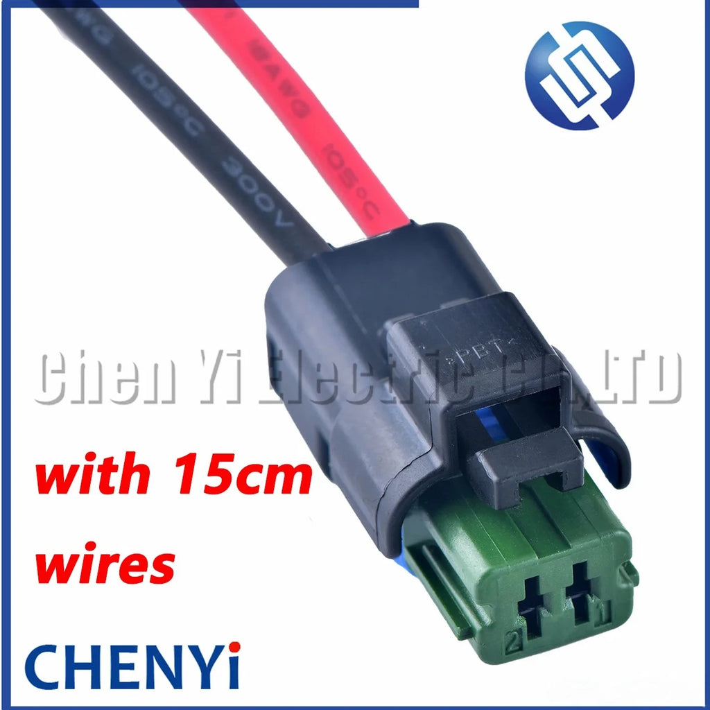2 Pin Water temp sensor plug headlight air conditioning compressor connector 1121700225CE001 211PC022S5149 for Peugeot Citroen