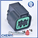6 Pin 090 Oxygen Sensor Automotive Waterproof Connector Headlamp Fog Lamp Plug PB625-06027 PB621-06020 For Hyundai Kia
