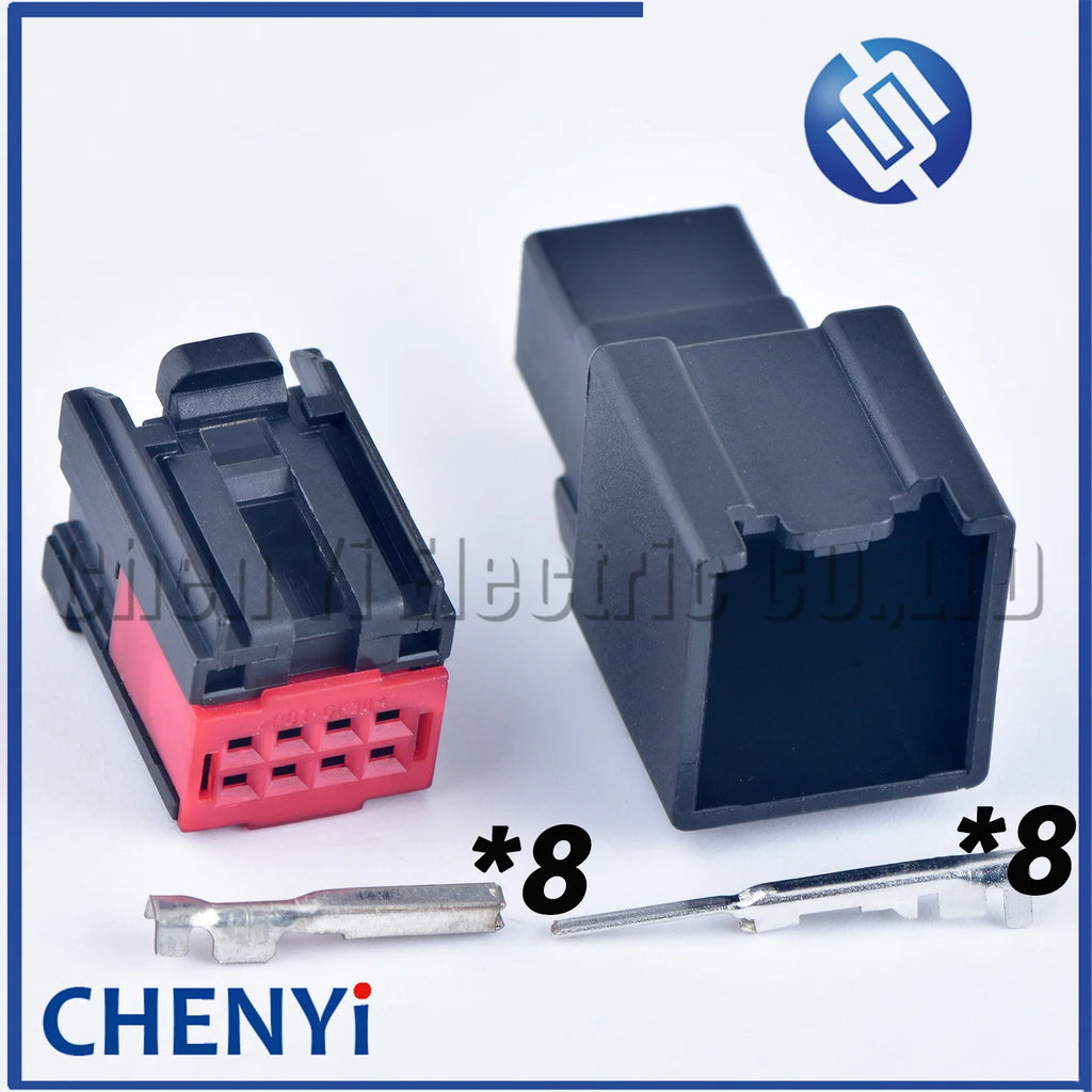8 Pin Automobile connector Automotive Multimedia control panel male female plug For Ford Focus 1419158-8 1456987-3 1411168-1