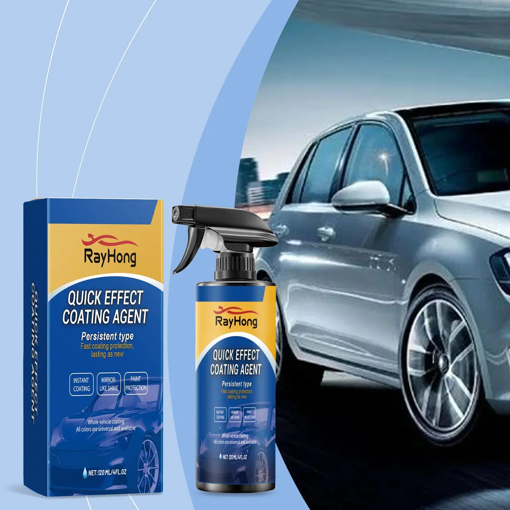 Car Coating Spray Quick Effect Coating Spray 120ml Coating Agent Spray High Protection Quick Scratch Remover For Vehicles Amagi